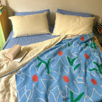 Bloom Knit Blanket
