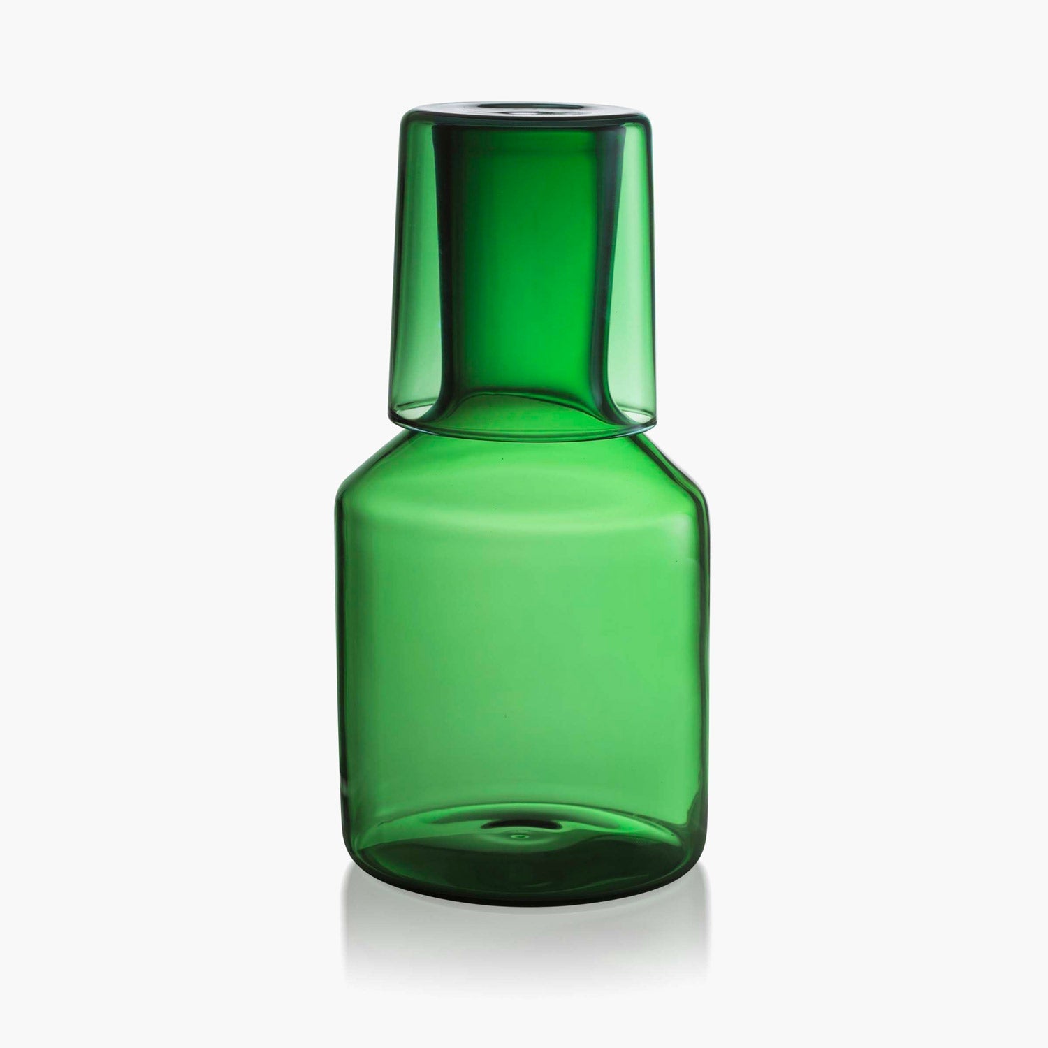 Bedside Carafe & Glass - Green
