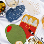 Hors D'Oeuvres Coasters - Set of 4