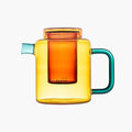 Cha Pot - Teal & Toffee