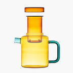 Cha Pot - Teal & Toffee