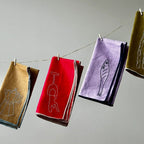 Linen Blend Napkins - Wine (Set of 2)
