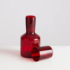 Bedside Carafe & Glass - Rouge