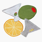 Martini Coasters - Set of 4
