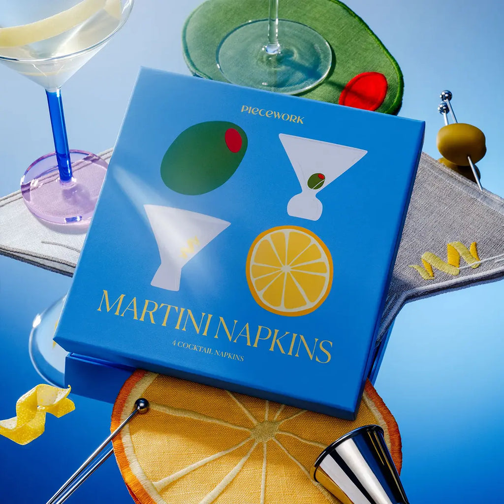 Martini Coasters - Set of 4