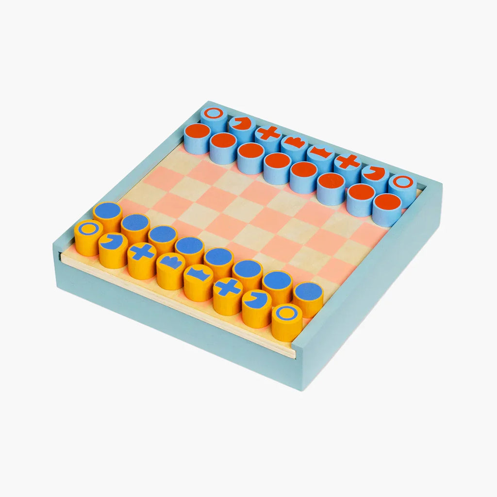 2-in-1 Chess & Checkers Set