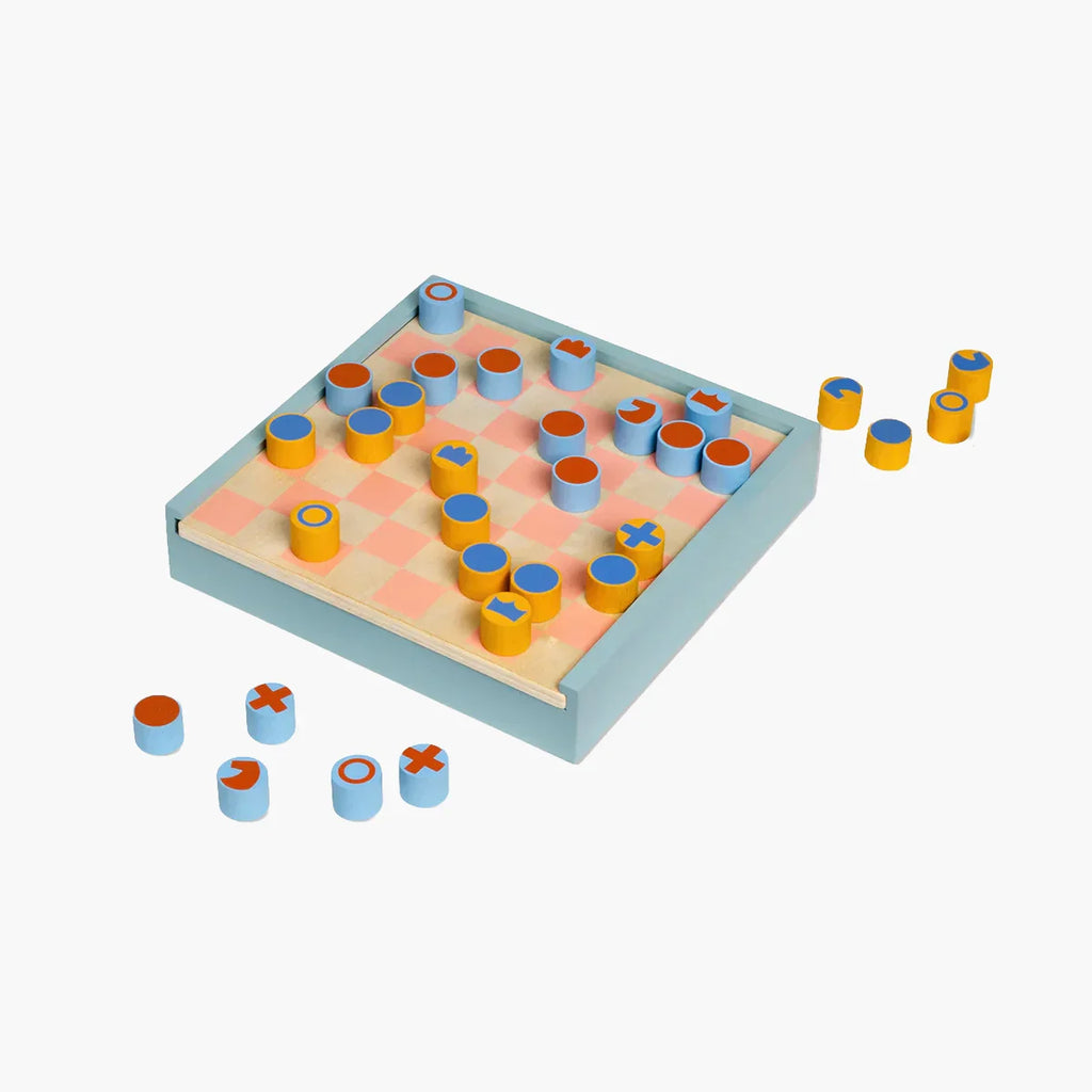 2-in-1 Chess & Checkers Set
