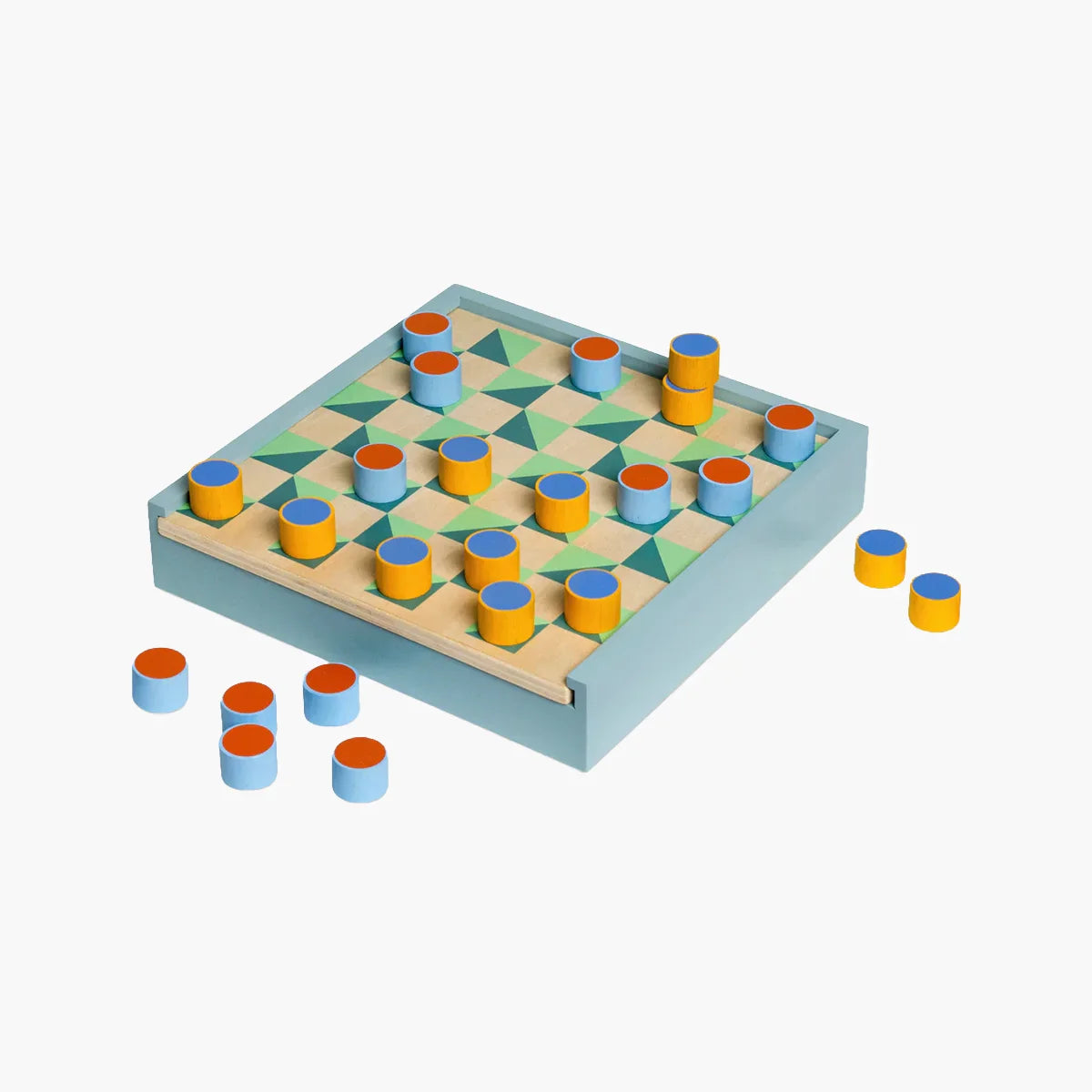 2-in-1 Chess & Checkers Set