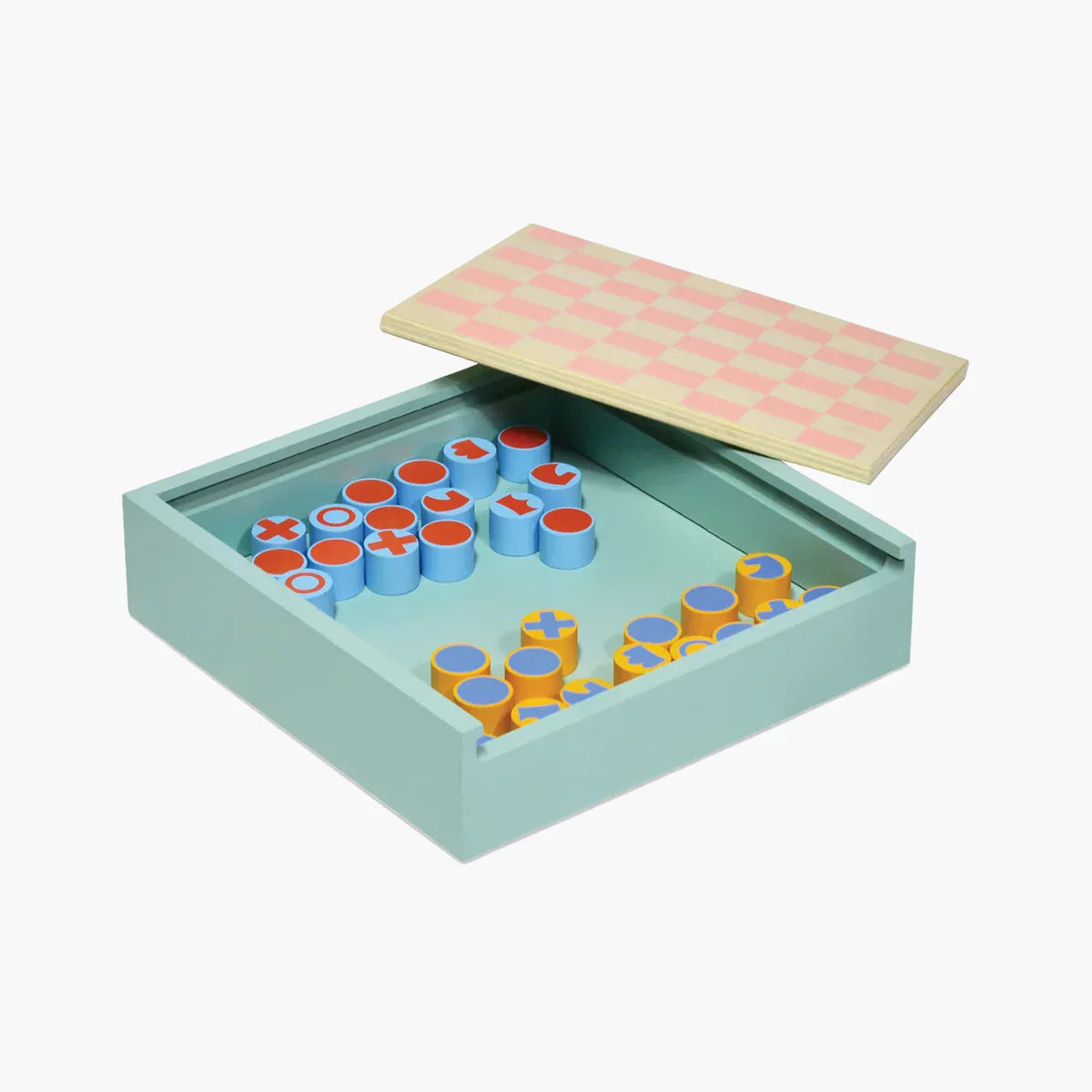2-in-1 Chess & Checkers Set