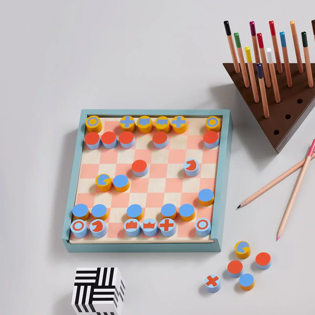 2-in-1 Chess & Checkers Set