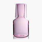 Bedside Carafe & Glass - Pink