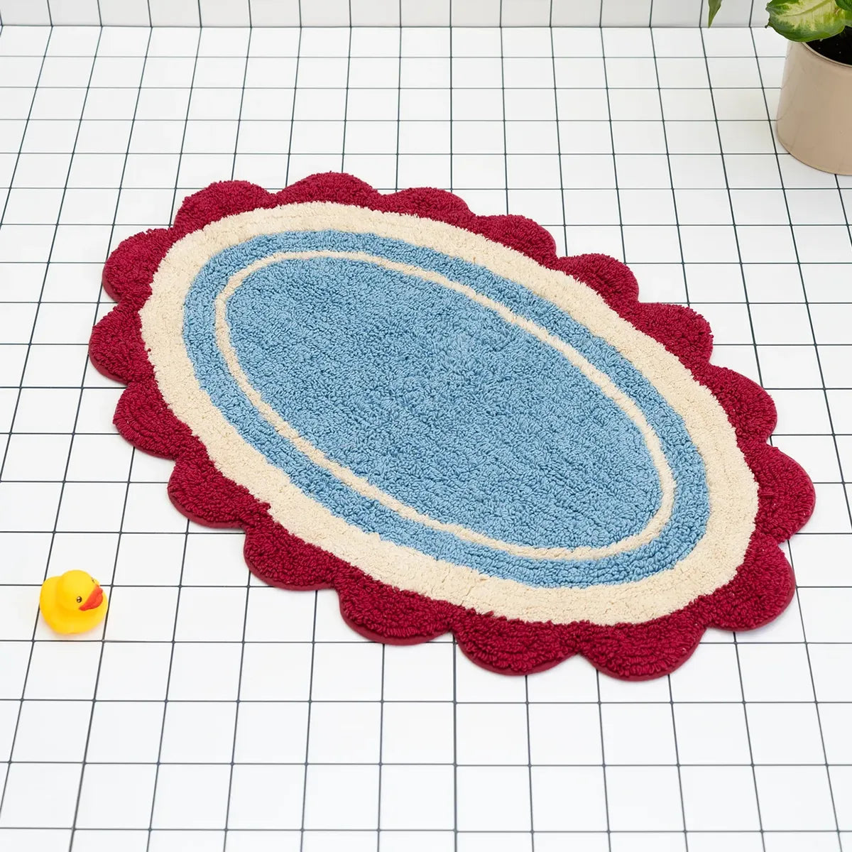 Carmen Bathmat - Light Blue