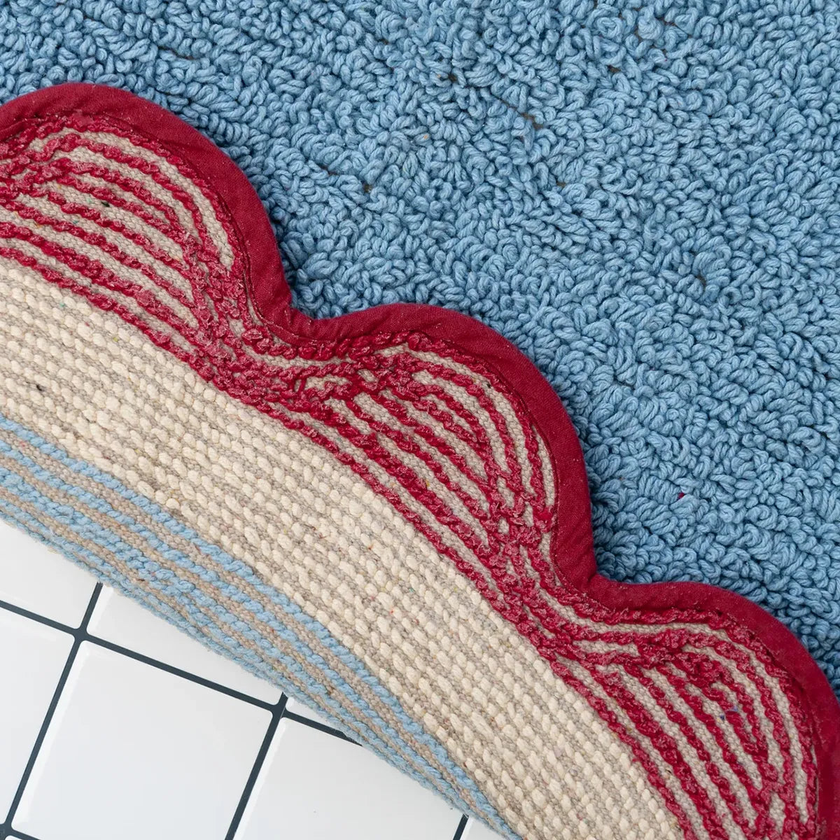 Carmen Bathmat - Light Blue