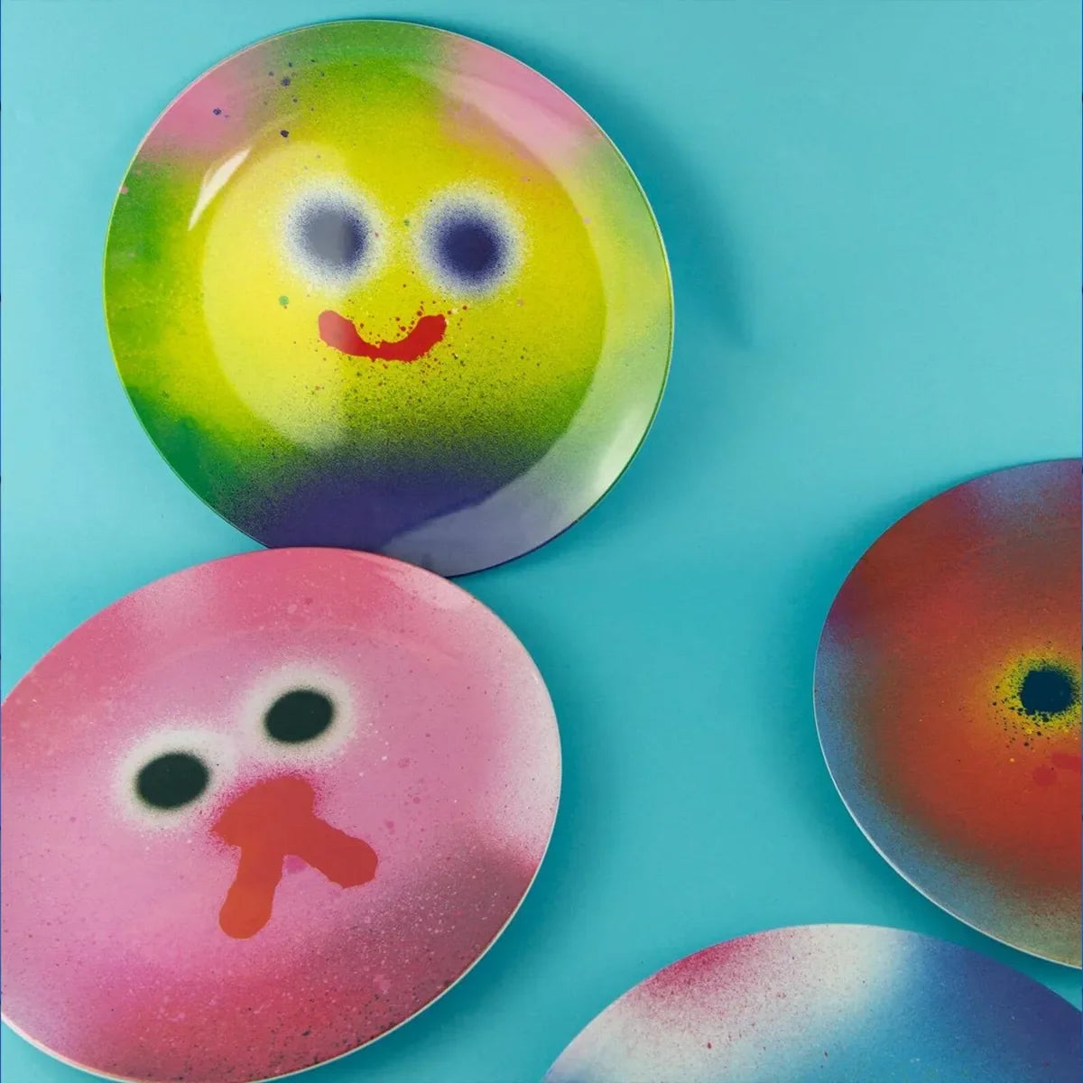 Bowie Melamine Plate x Jon Burgerman