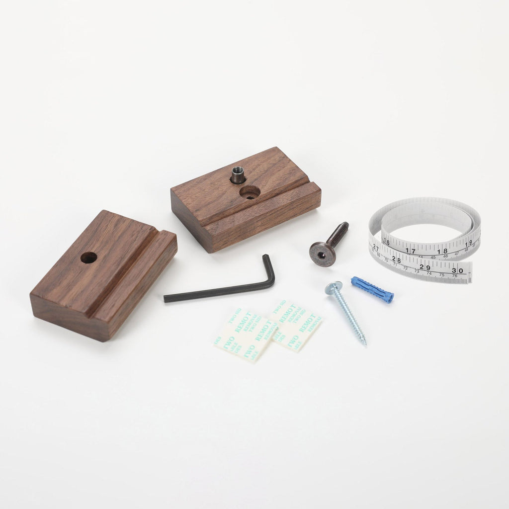 Blanket Hanger Clips - Walnut (Set of 3)