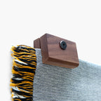 Blanket Hanger Clips - Walnut (Set of 3)